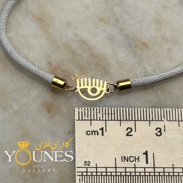 دستبند کیارا فرانی چشم طلا لیزری